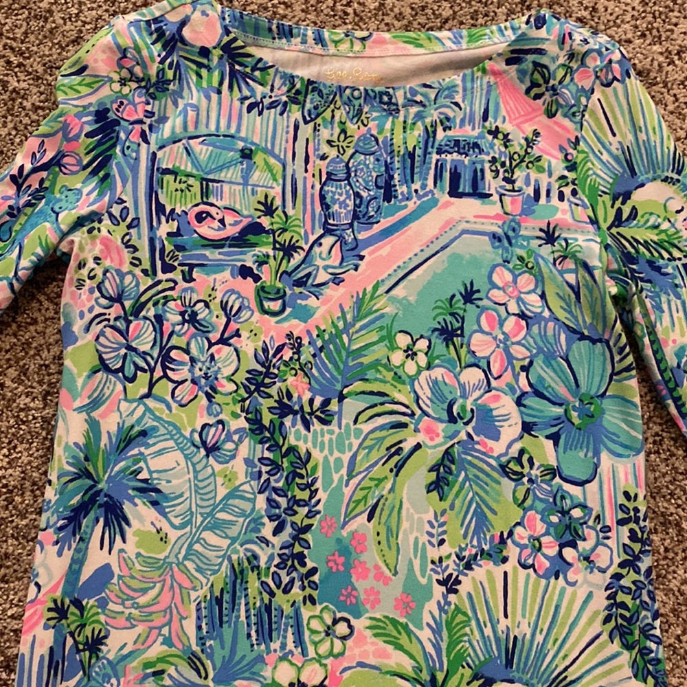 Lilly girls dress! Lilly’s house print sooo cute!